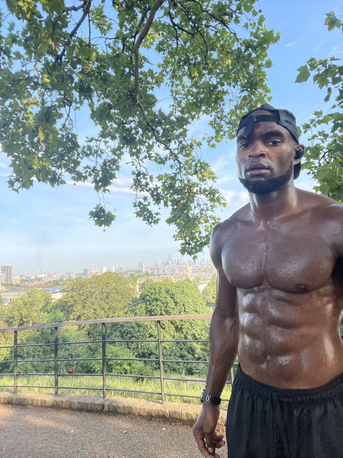 Kieran from JKFITT after an outdoor training session